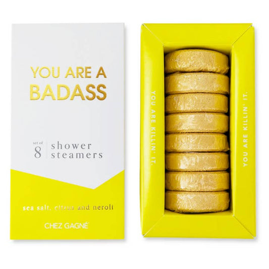 Shower Steamers | Sea Salt, Citrus, Neroli | You Are A Badass
