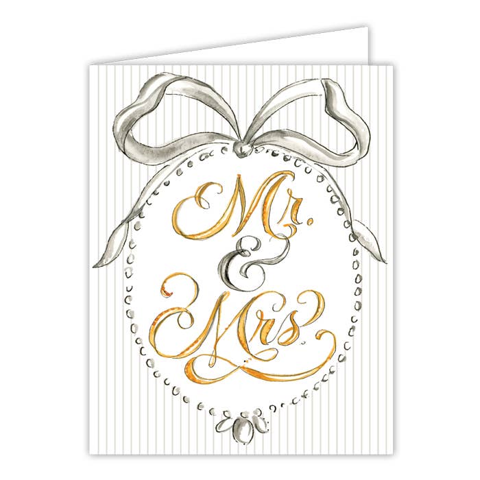 Greeting Card | Mr. & Mrs. in Frame