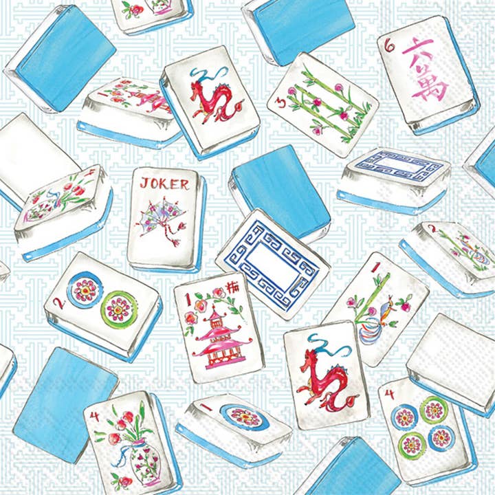 Cocktail Napkins | Mahjong