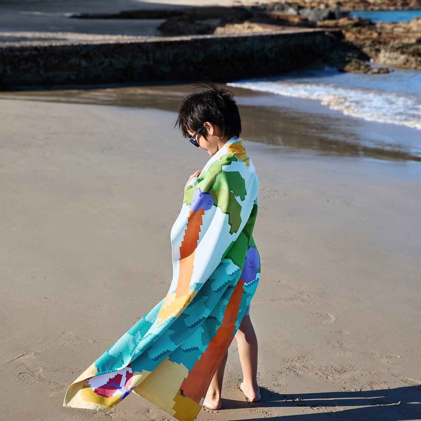 D&B Quick Dry Towel | Build-A-Beach | Medium (Kids)