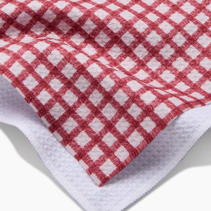 Tea Towel | Fireside Plaid Red