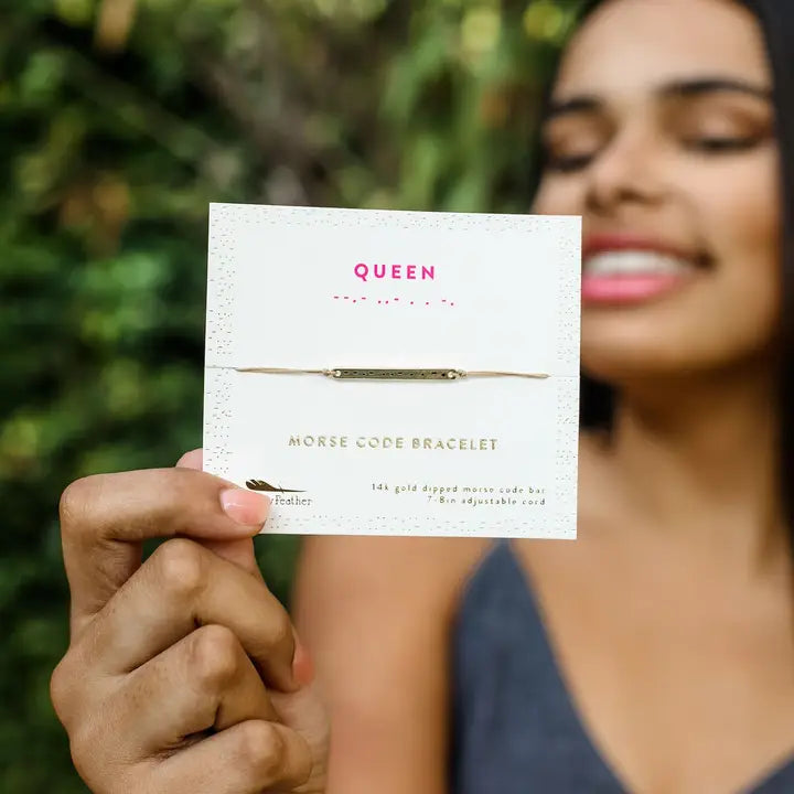 Morse Code Bracelet | Queen