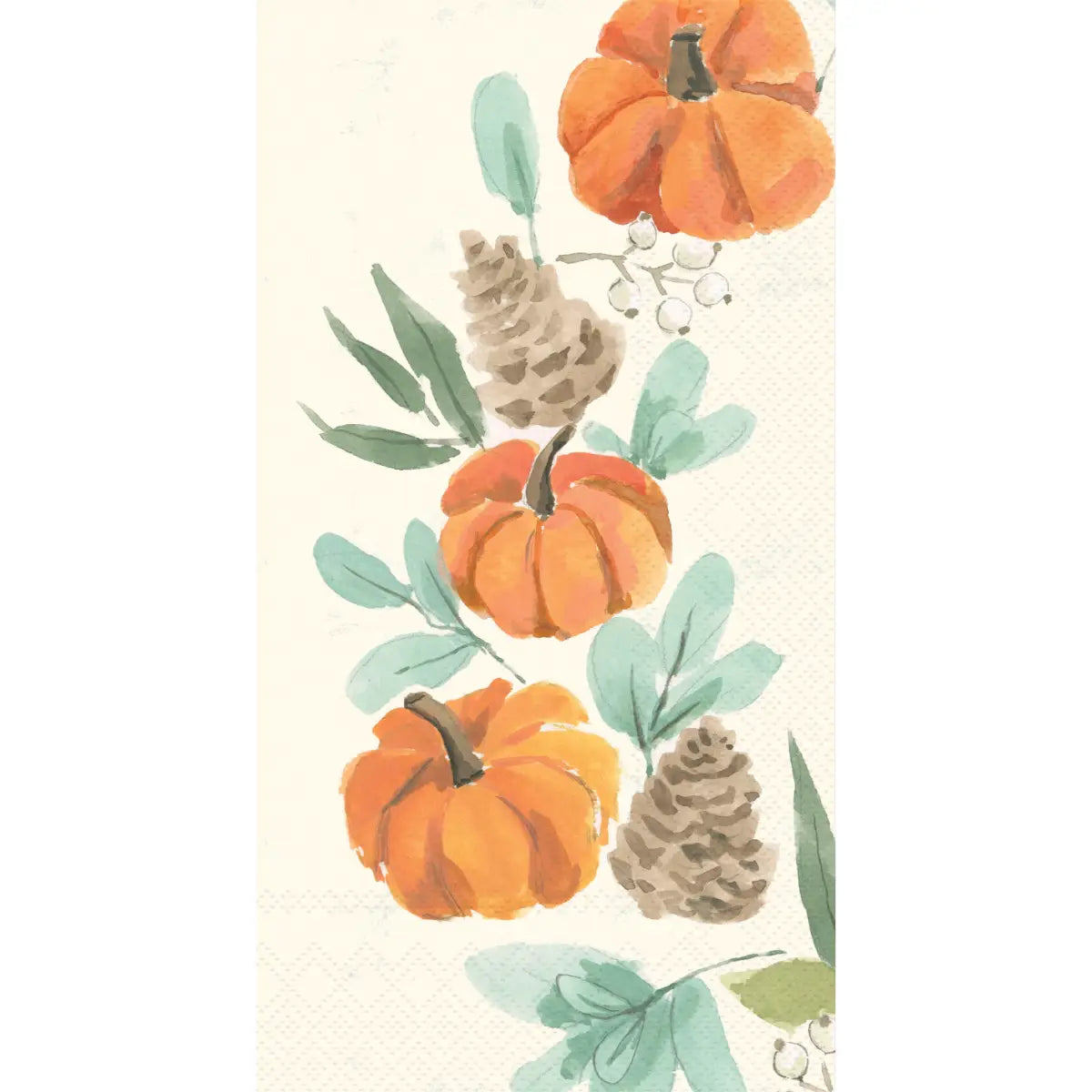 Paper Guest Towels | Harvest Pumpkin Wreath