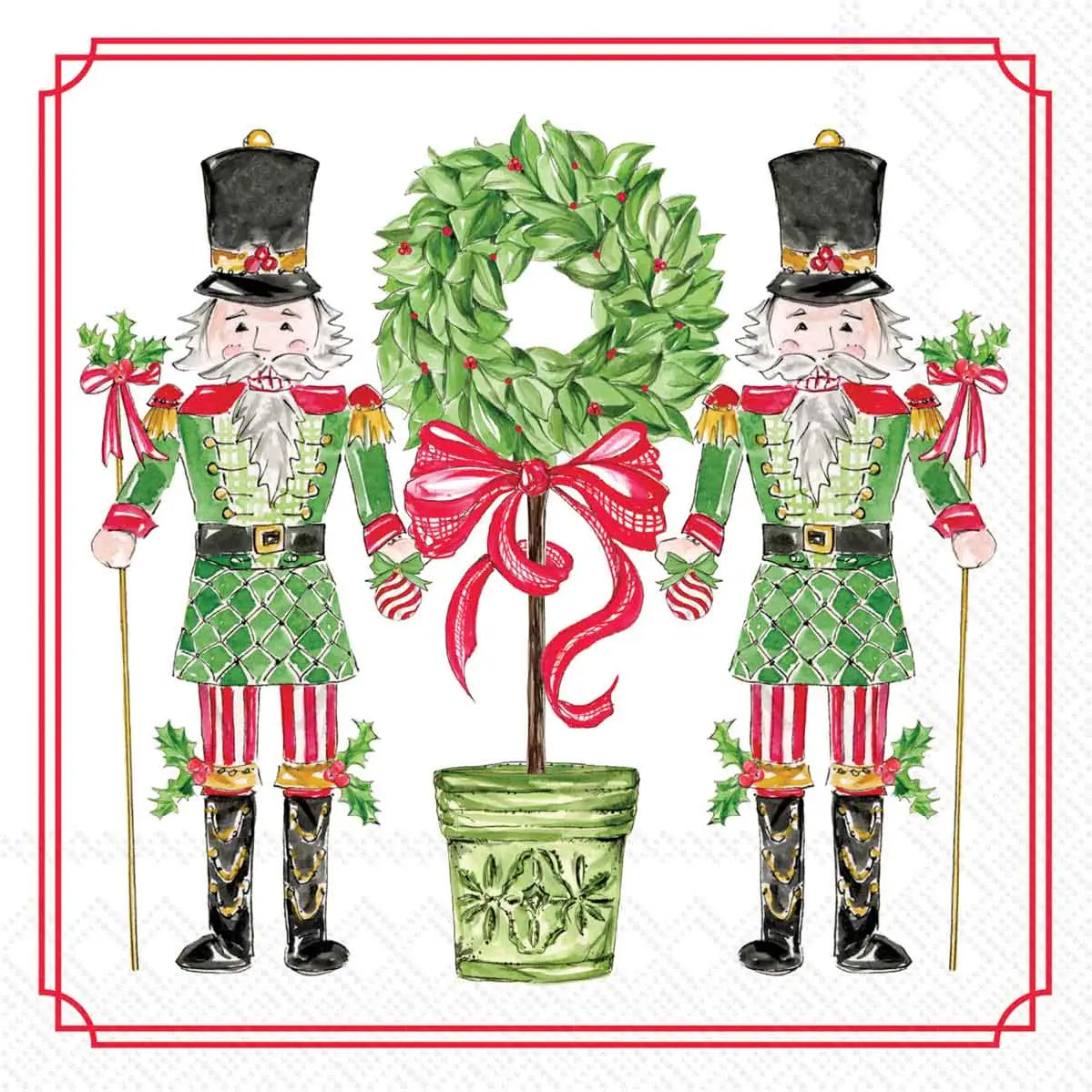 Cocktail Napkins | Traditional Tidings