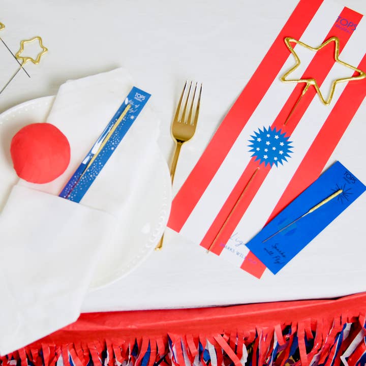 Single Sparkler | 4th of July | Gold