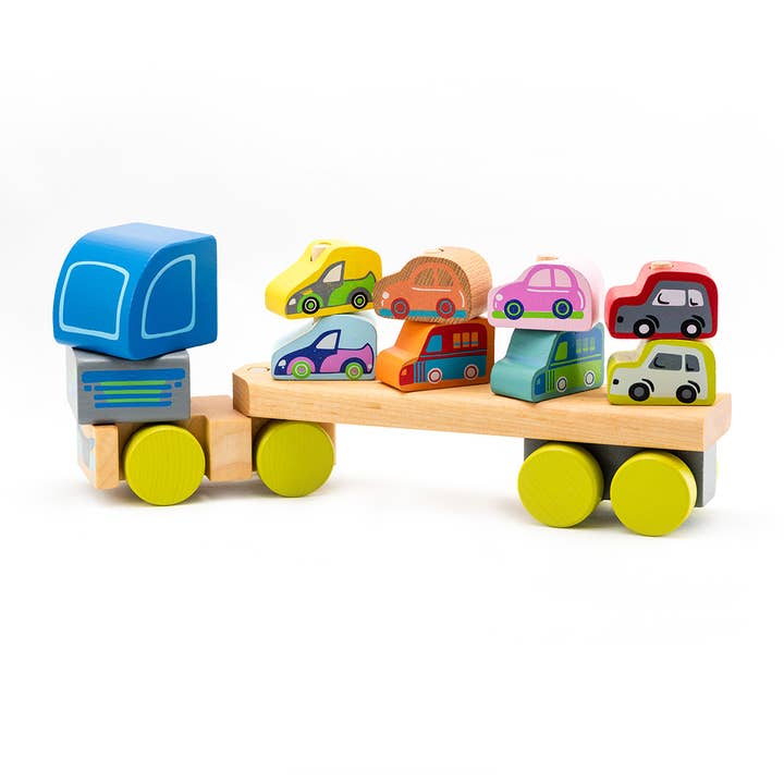 Cubika | Wooden Truck with Cars
