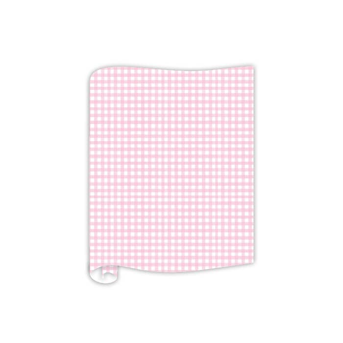 Table Runners - Pink Gingham Pattern
