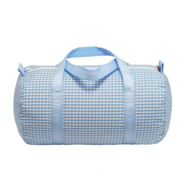Baby Duffel | Baby Blue Gingham