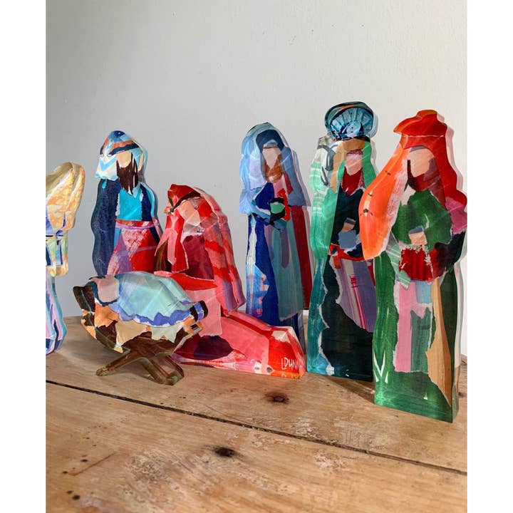 Acrylic Nativity Set | Small