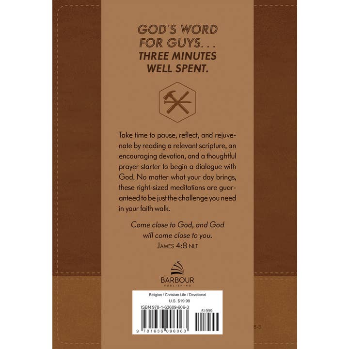 God's Word For Guys : 3-Minute Daily Devotions