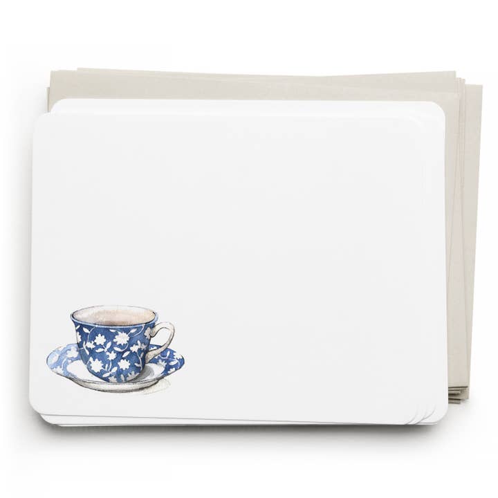 Boxed Flat Notecards | Spot of Tea