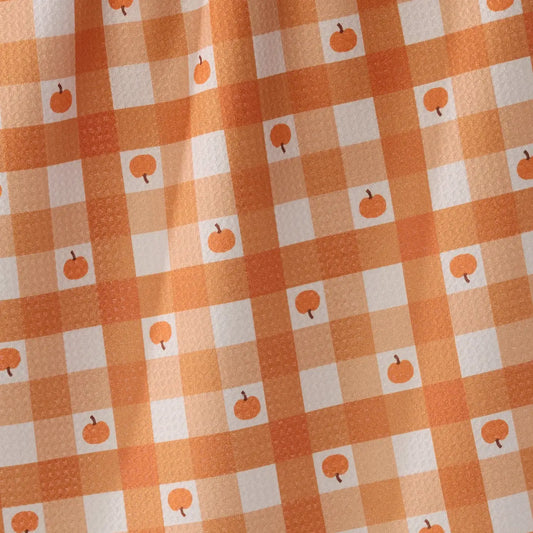 Tea Towel | Pumpkin Check