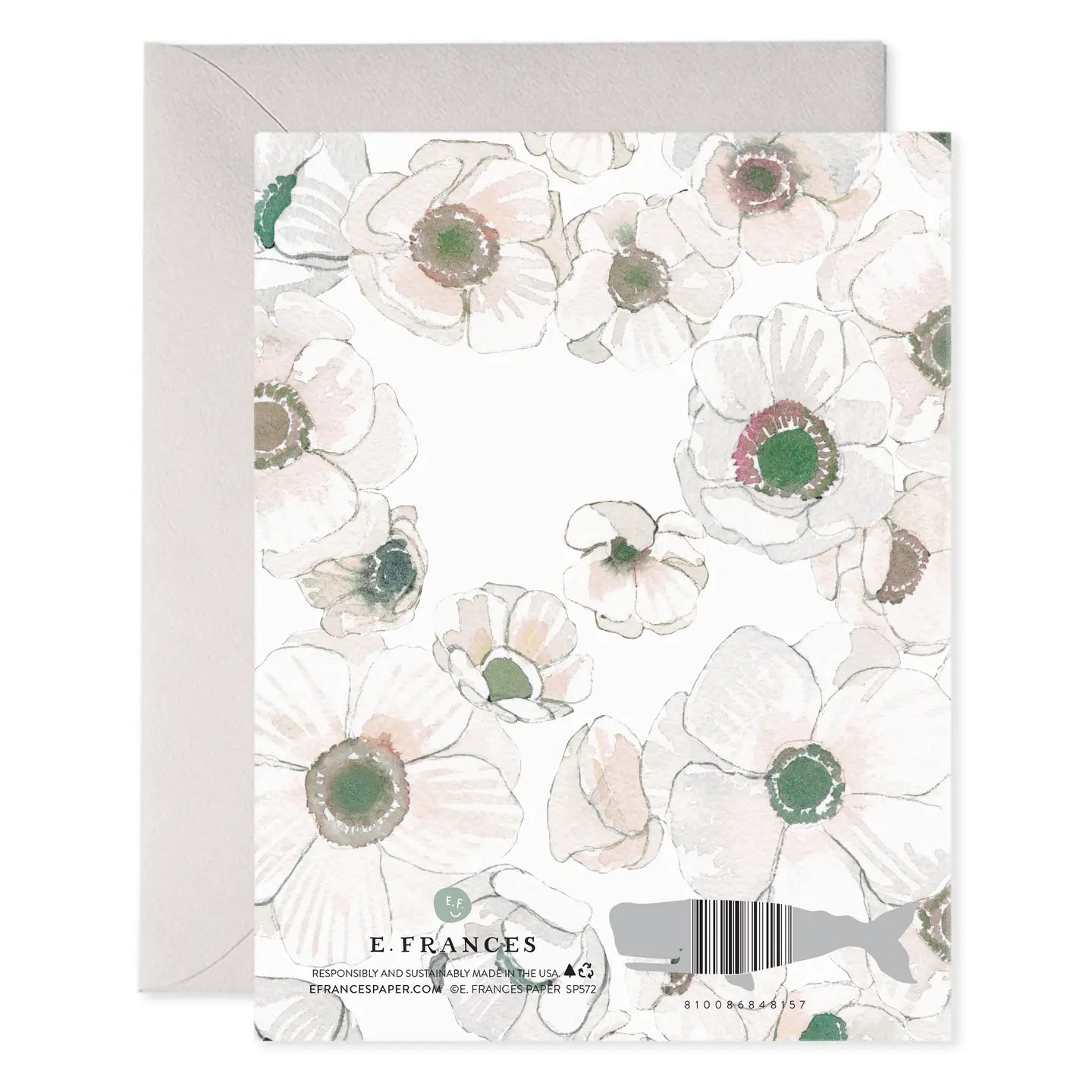 Greeting Card | White Flower Wedding