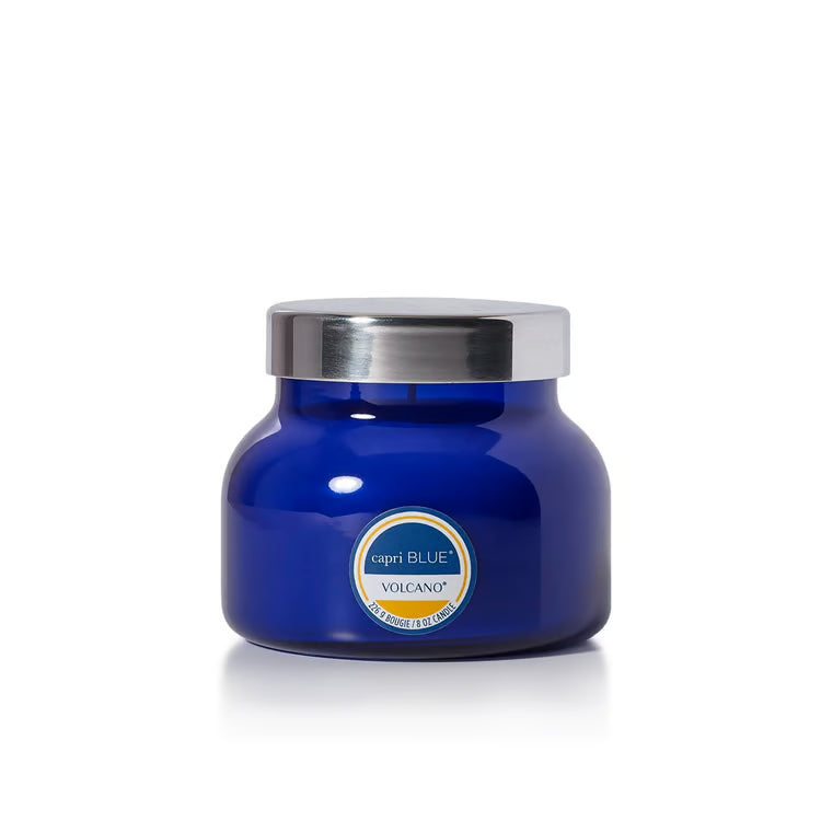 Volcano Signature Blue Petite Candle