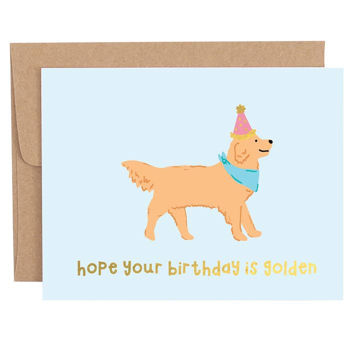 Greeting Card | Golden Birthday