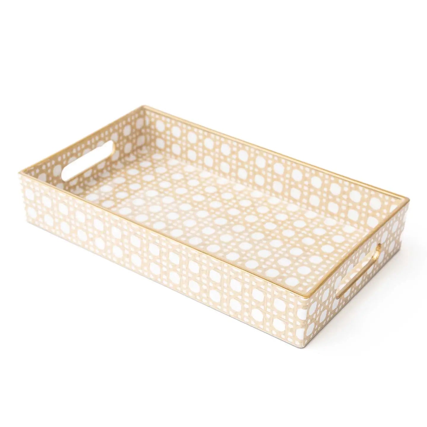 Vanity Tray | Tan Cane