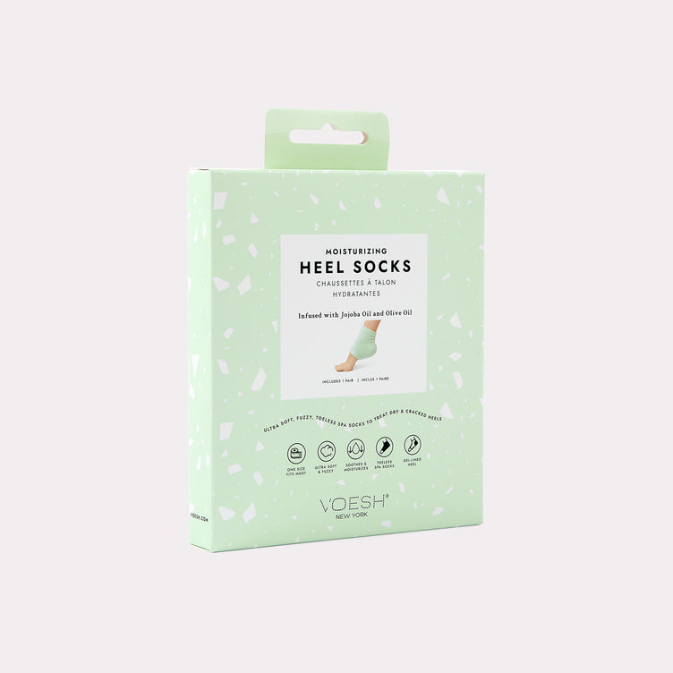 Moisturizing Heel Socks | Green