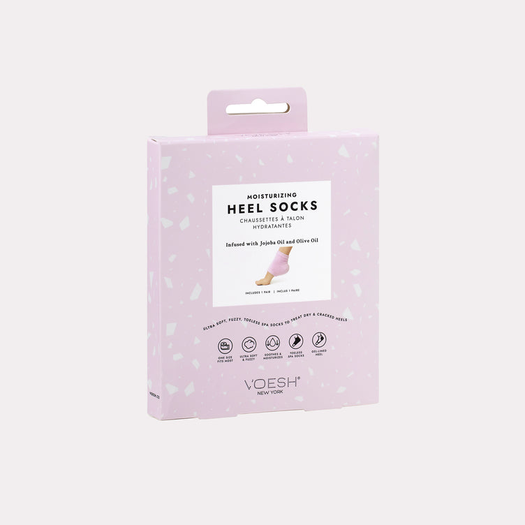 Moisturizing Heel Socks | Pink