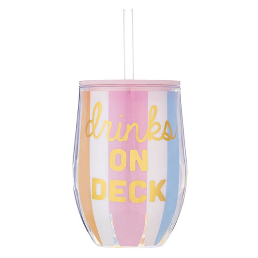 Double-Wall Wine Tumbler | Drinks on Deck
