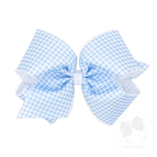 Classic | Millennium Blue Grosgrain Bow