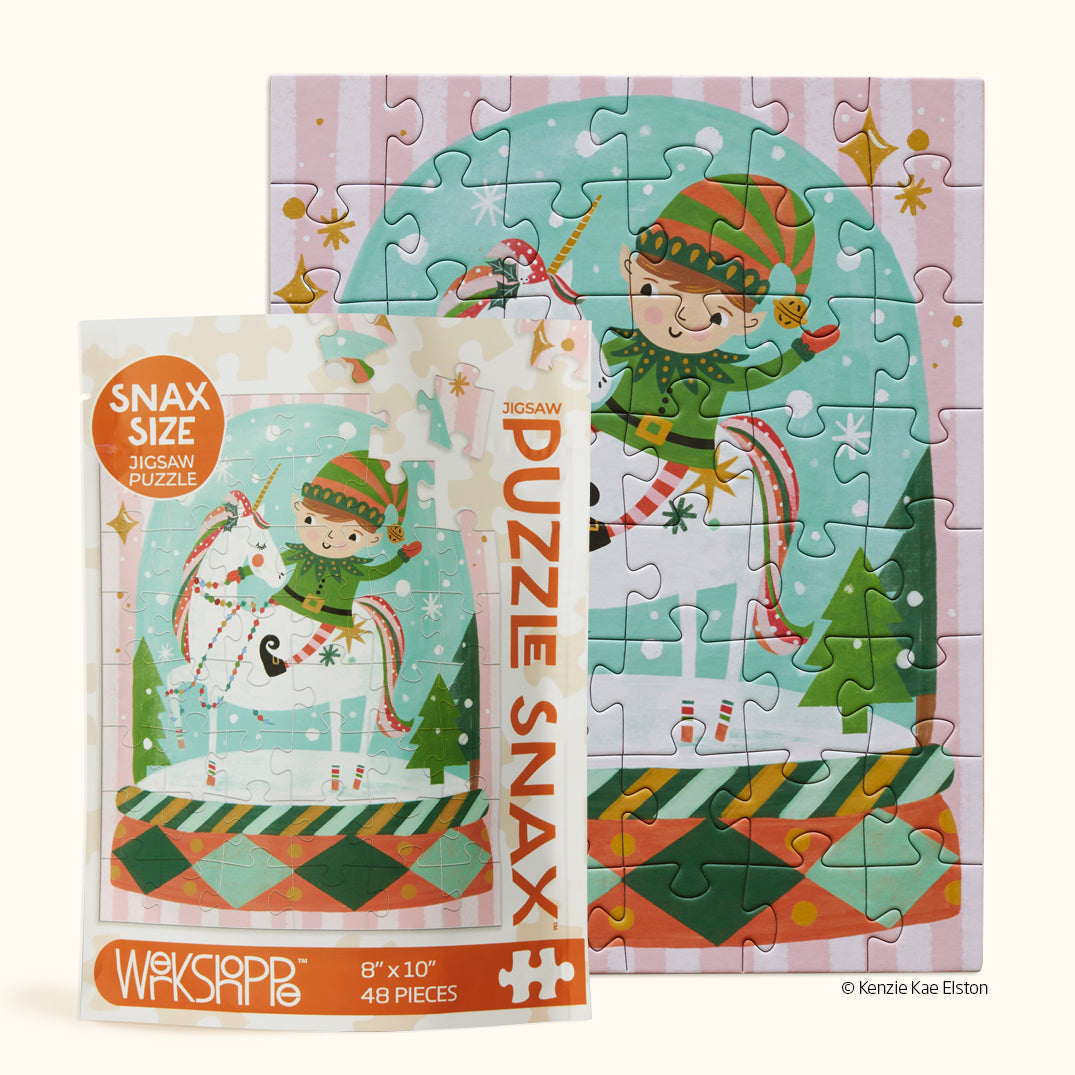 Jigsaw Puzzle - Magic Snow Globe
