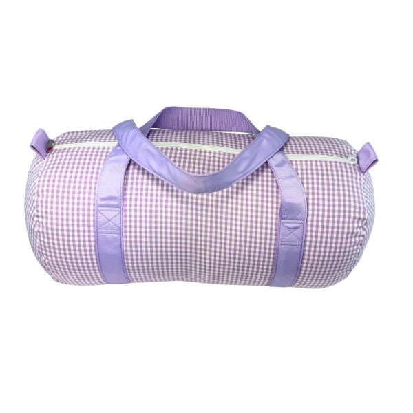 Medium Duffel | Lilac Gingham
