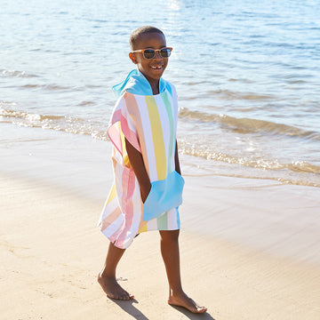 D&B Kids Quick Dry Poncho | Unicorn Waves