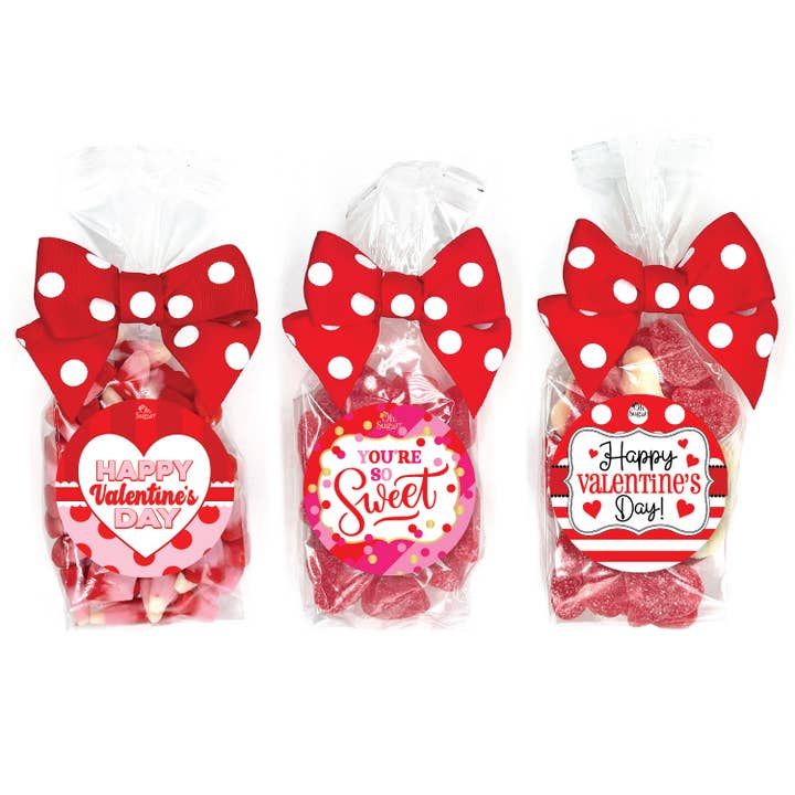 Valentine Candy Regular Treat Bags | Assorted