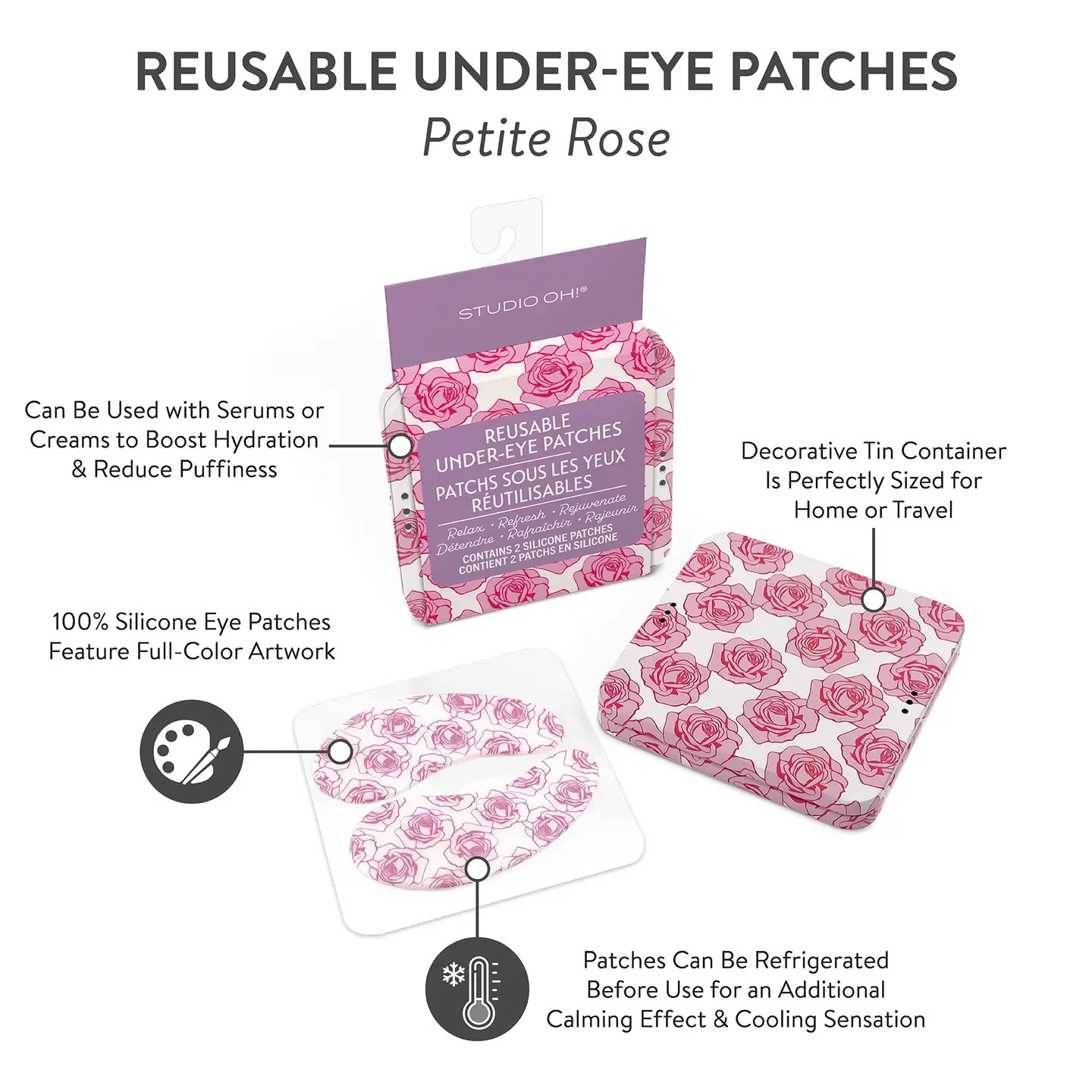 Reusable Under-Eye Patches | Petite Rose
