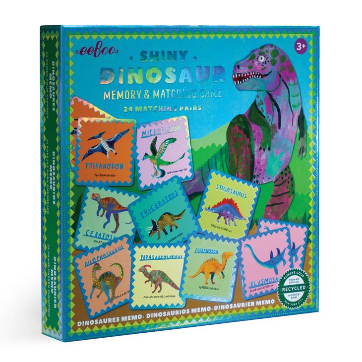 Memory and Matching Game | Shiny Dinosaur