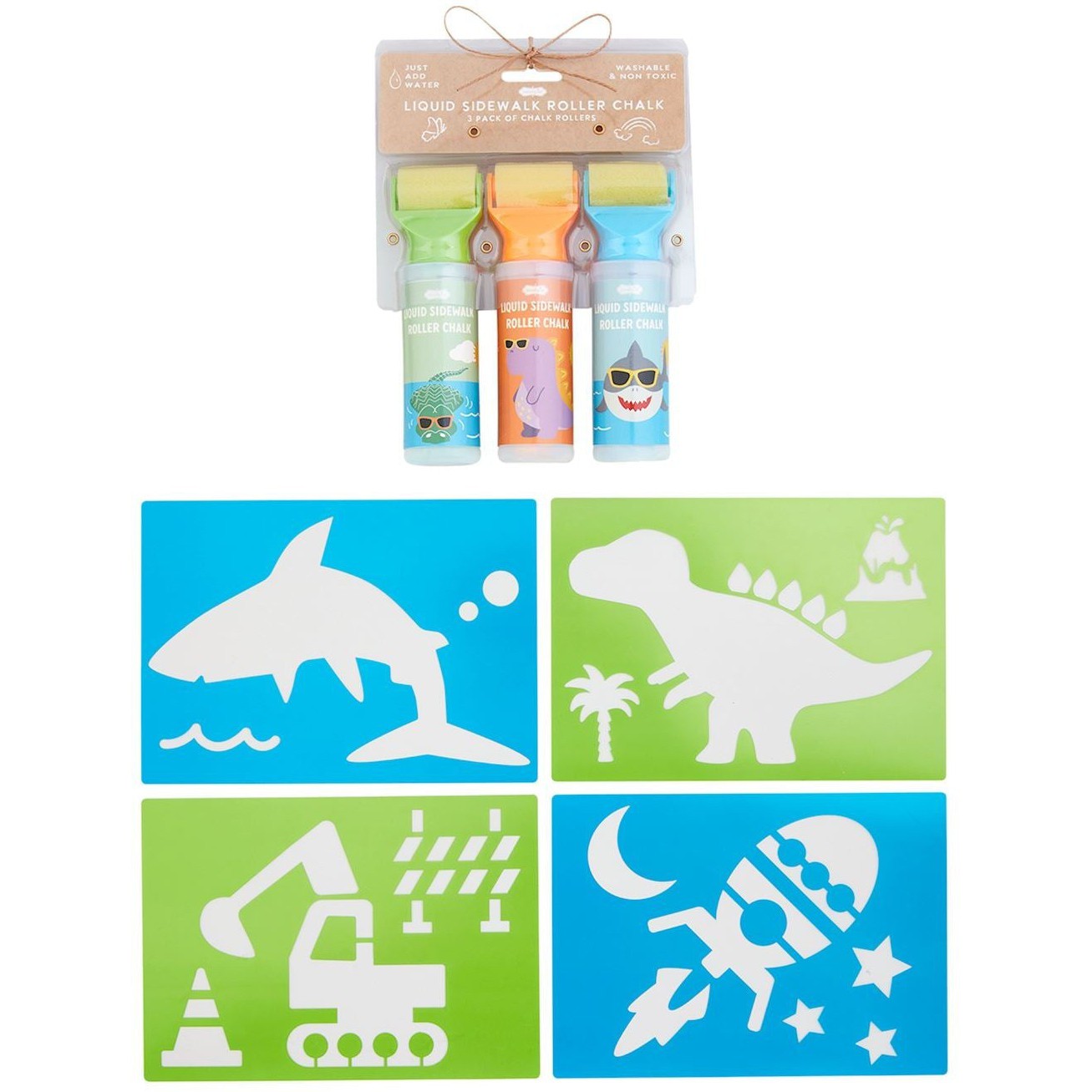Roller Chalk Sidewalk Paint | Adventure