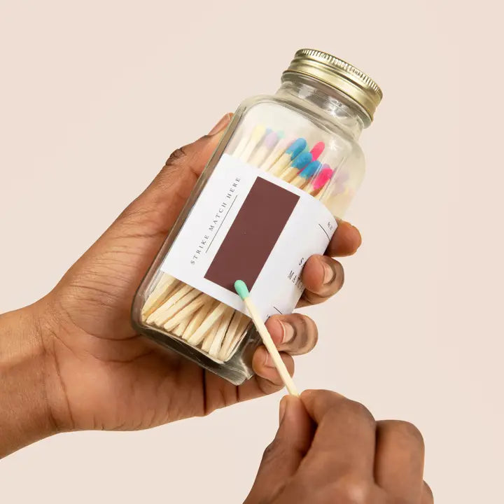 Safety Matches | Multicolor Tip