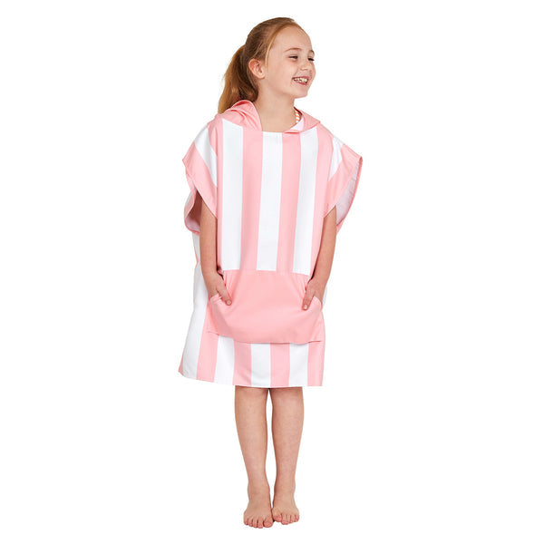 D&B Kids Quick Dry Poncho | Malibu Pink