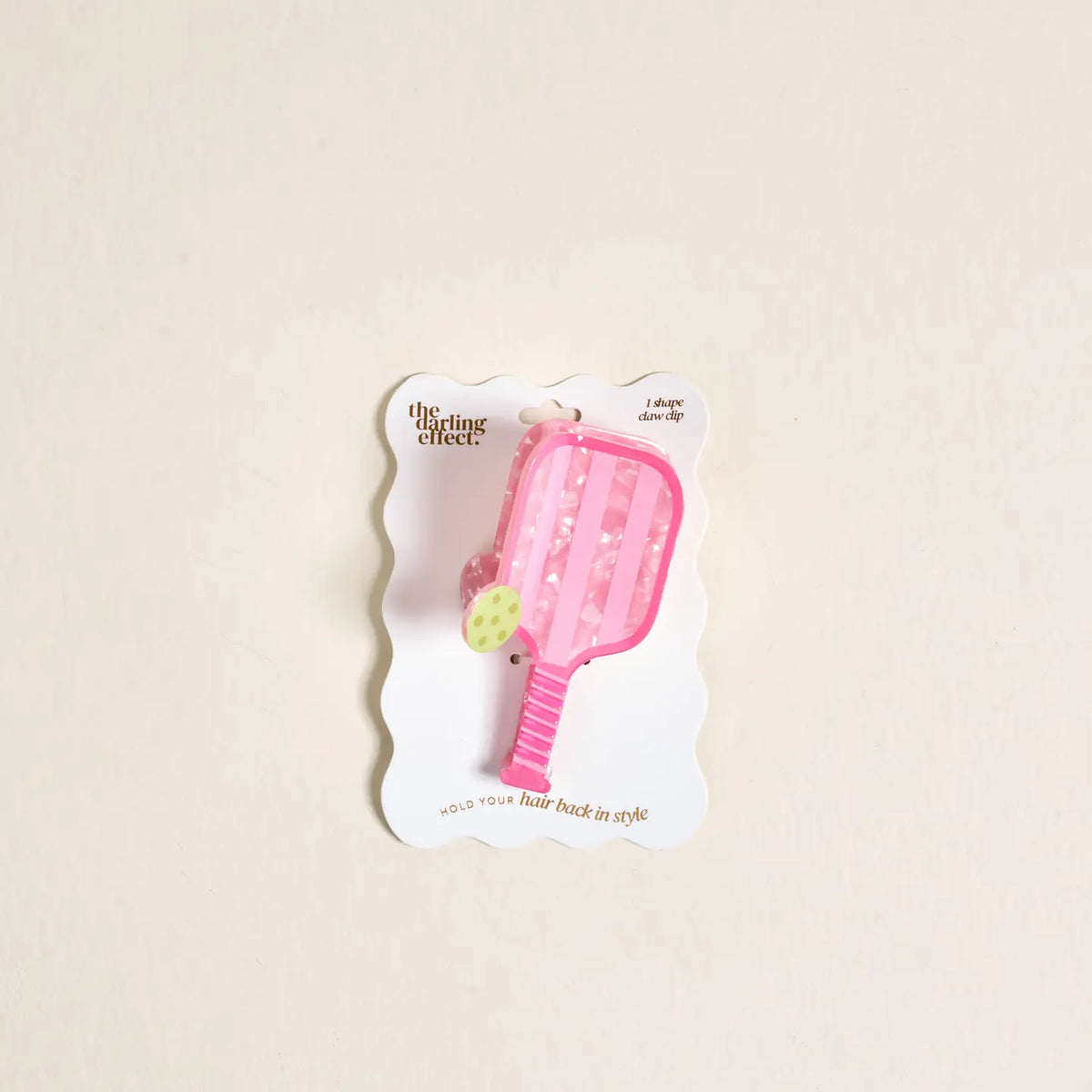 Shape Up Claw Clip–Pickleball Paddle