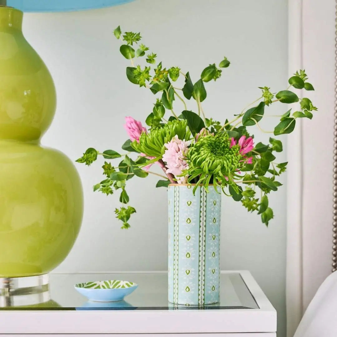 Vase | Rosemary Stripe Blue