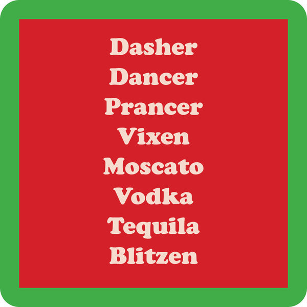 Coaster | Xmas Blitzen
