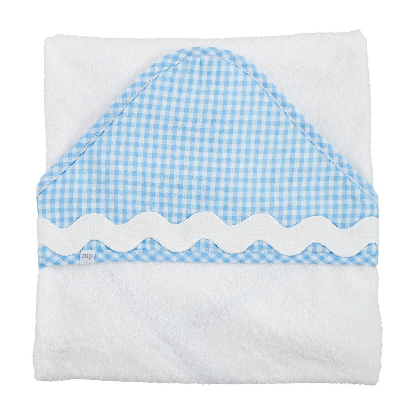 Hooded Towel | Ric-Rac | Blue