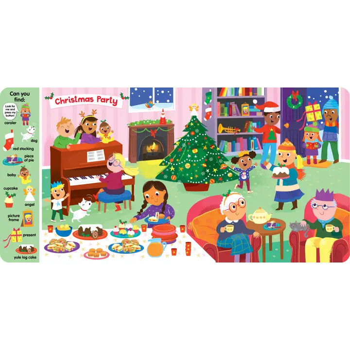 Search & Find | Christmas Fun 6-Button Sound Book