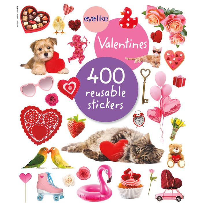Valentines Sticker Book