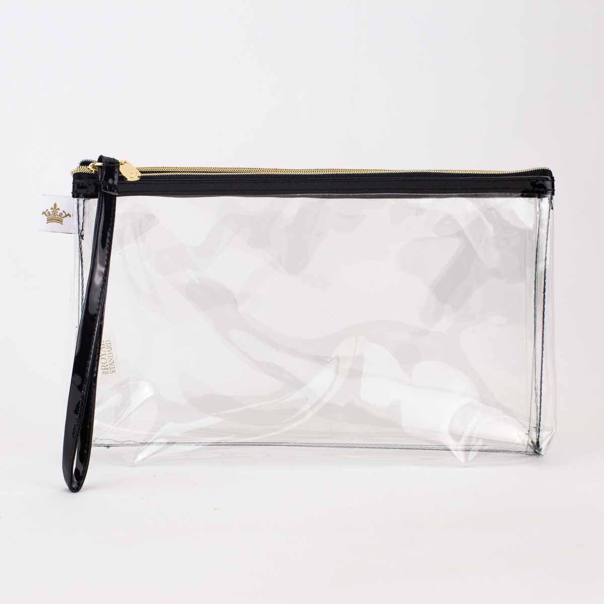 Black Clear Organizer Zip Pouch