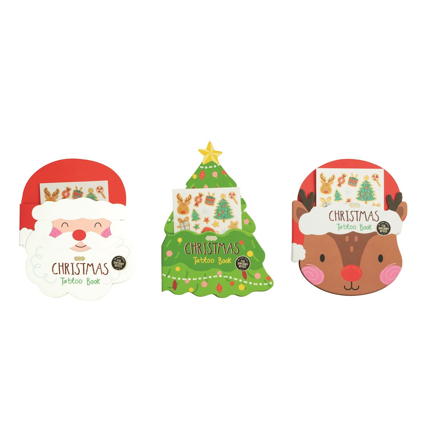 Christmas Tattoo Books | Assorted Styles