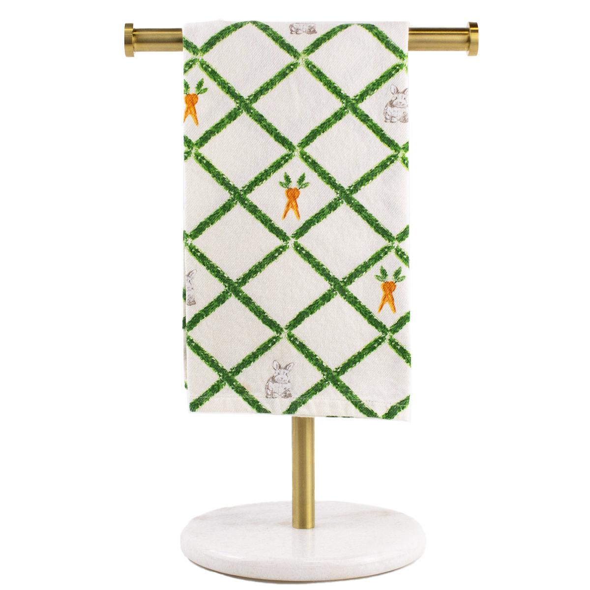 Hand Towel | Boxwood Trellis Bunny