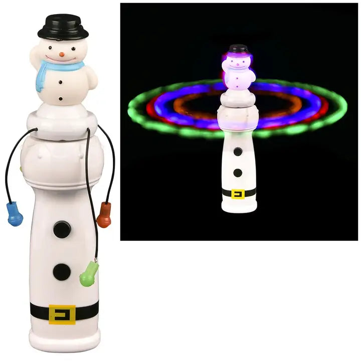 Light-Up Snowman Spinning Orbit Wand