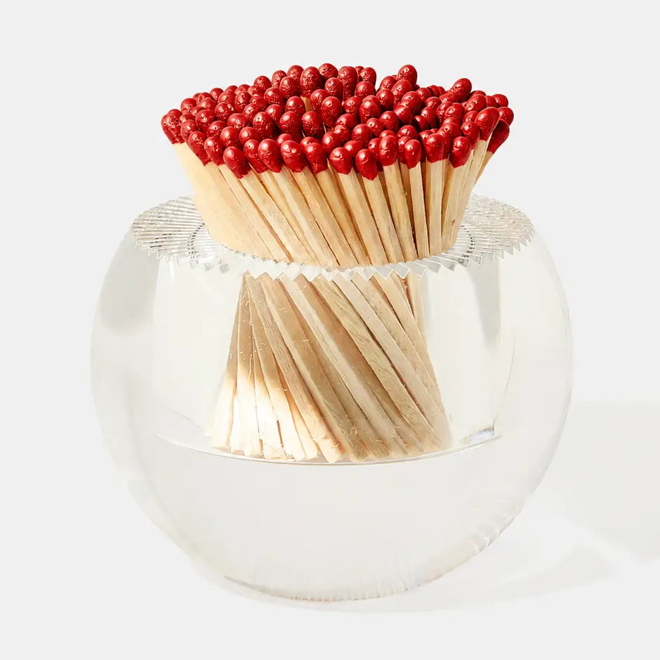 Round Match Striker | Metallic Red Matches