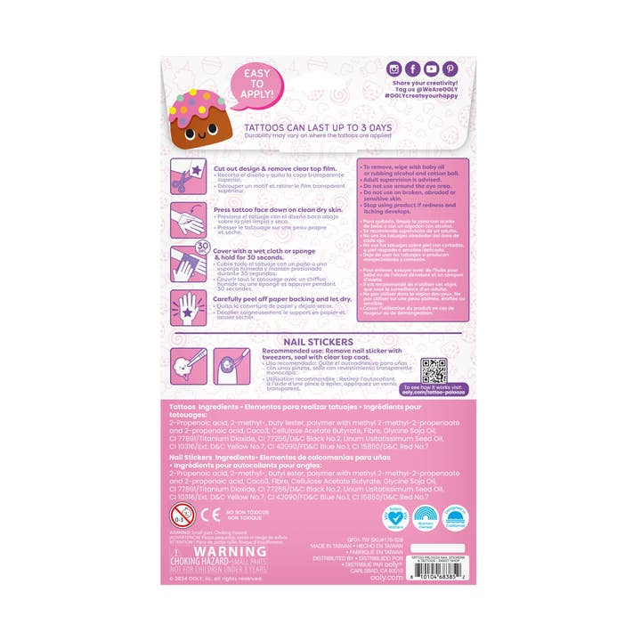 Tattoo Palooza | Nail Stickers & Temporary Tattoos | Sweet Shop