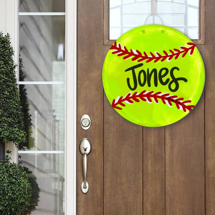 Door Hanger | Softball