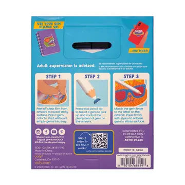 Mini Razzle Dazzle Diy Gem Sticker Kit - Happy Stuff