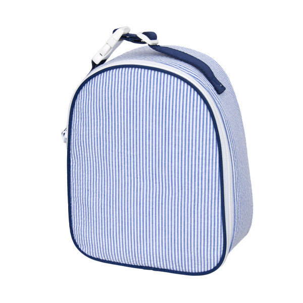 Gumdrop Lunchbox | Navy Seersucker