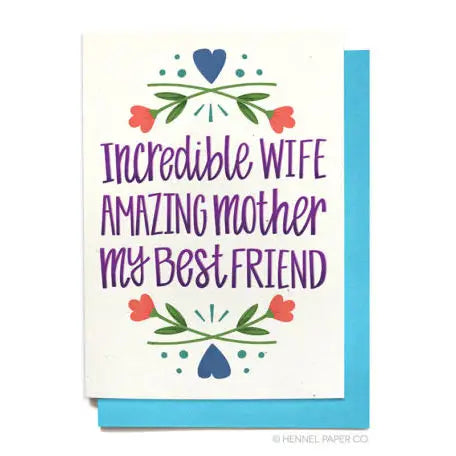 Birthday Card | Incredible Wife