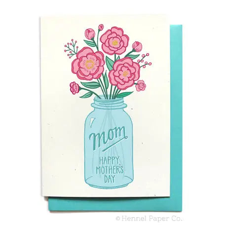 Mother's Day Card | Mason Jar
